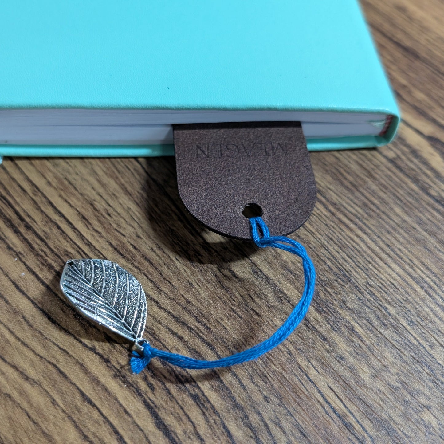 Personalized Leather Bookmark Set for Couples, Spouses or Reading Partners