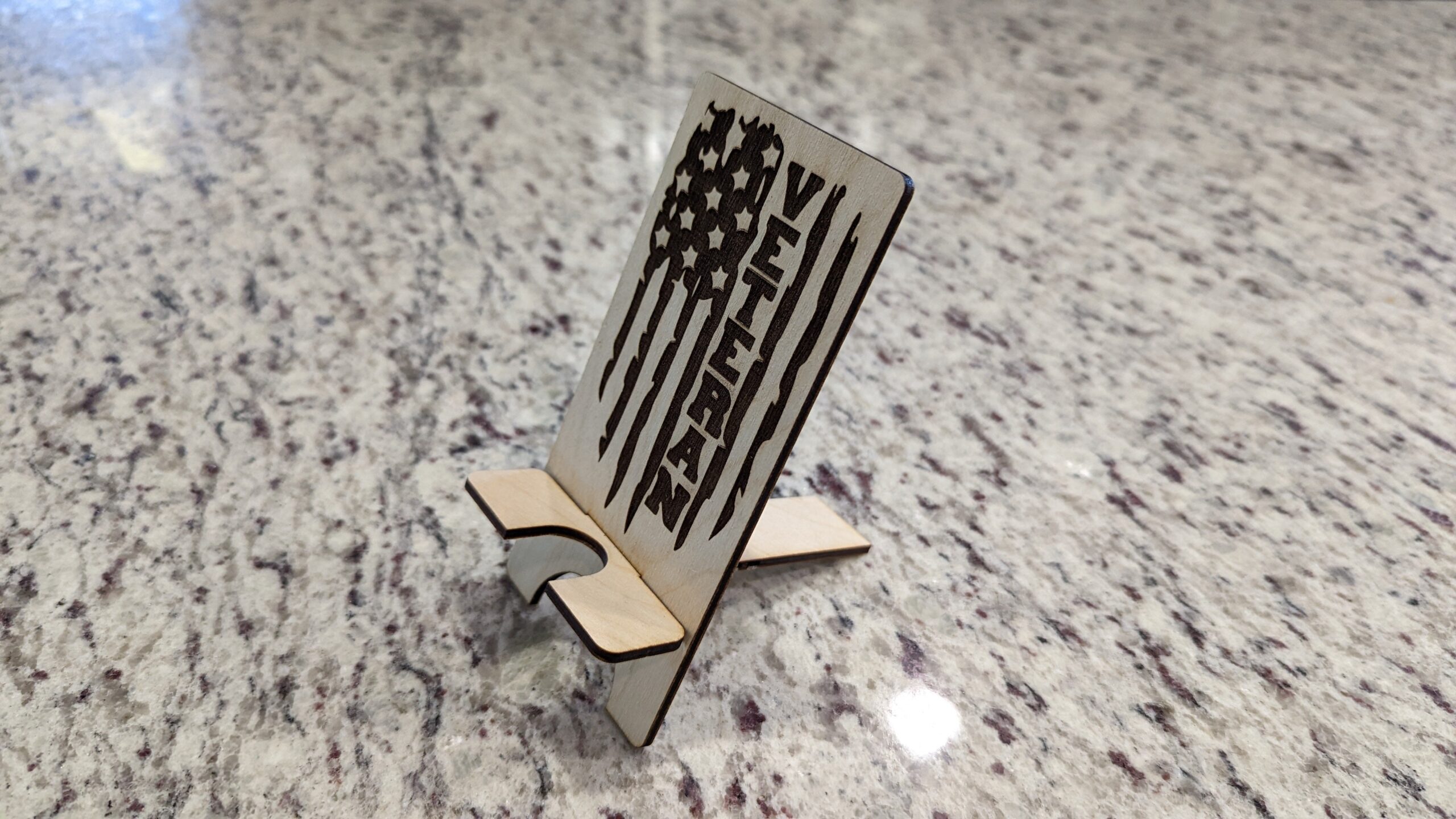 Laser Cut Phone Stand - Image 2